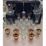 Glassware - Bohemia Crystal, drinking glasses,