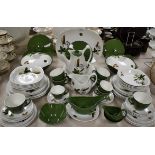 A Midwinter Stylecraft Riverside pattern part dinner and tea set, including coffee pot,