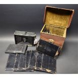 A Zeiss Ikon folding plate camera,