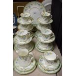Ceramics - a Sutherland China part tea service