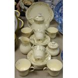 Ceramics - a Royal Doulton Diana Romance collection tea service, to include six cups, saucers,