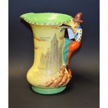 A Burleigh ware Pied Piper of Hamelin jug, c.