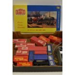 Hornby Dublo - a 2019 Tank Good set, two rail, 2-6-4 locomotive, BR black livery, Rn 80033,