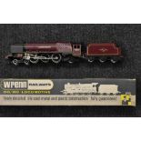 Wrenn - W2264 4-6-2 Duchess of Hamilton Locomotive and Tender,BR maroon livery, Rn 46229,