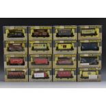 Wrenn - OO gauge Goods wagons, W5000 Bly & Co coal wagon, W5004 Dunlop ventilated van,