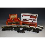 Hornby Railways - OO gauge, a Mallard 4-6-2 locomotive and tender, BR green livery,