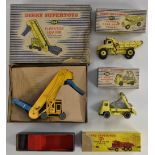 Dinky Supertoys - 959 Foden Dump Truck, with bulldozer blade.