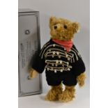 Steiff - a 404108 limited edition Barle 35 Pab 1904 Replica Teddy Bear, Light Brown Mohair,