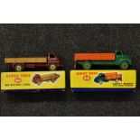 Dinky Toys - 408 Big Bedford Lorry, maroon cab.