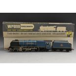 Wrenn - W2229 40602 city class, City of Glasgow Locomotive and Tender, BR blue livery, Rn 46242,