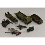 Diecast Toys - Dinky Toys Foden Army Truck; Corgi Toys Thunderbolt missile and launcher;