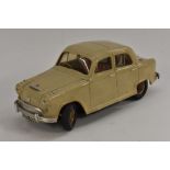 Victory Industries - a battery-operated Austin A40 Cambridge Saloon, cream body, red interior,