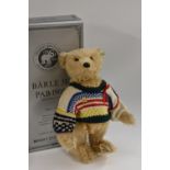 Steiff - a 404207 limited edition Barle 35 Pab 1905 Replica Teddy Bear, Light Brown 50,