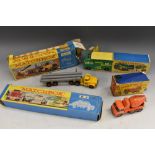 Matchbox Toys - King size models, K-4 Fruehauf Hopper Train; others K-5 Racing Car Transporter,