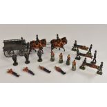 Britains - an early Royal Army Medical Corp Horse Drawn Ambulance Set 145,