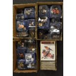 Del Prado Warriors and soldiers, collection of 100 mounted and foot painted figures,