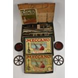 Construction Toys - a Meccano set No 1; another unnumbered; a similar Primus Engineering set,