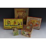 Toys & Games - Houp La, Here We are Again, British Manufacture, boxed; others Snakes and Ladders,