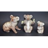 A Beswick model of a koala bear;