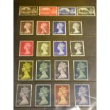 Stamps - GB high values, used/on three stock sheets, Queen Victoria to Queen Elizabeth II,