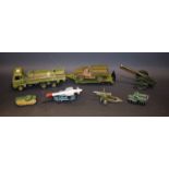 Diecast Toys - Dinky Toys Foden Army Truck; Corgi Toys Thunderbolt missile and launcher;