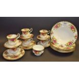 Ceramics - Royal Albert Old Country Roses including cups, saucers, bowls,