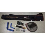 Fishing Equipment - a Daiwa Match Winner S Waggler rod,