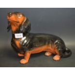 A large Beswick model of a Daschund