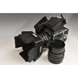 Photography - A Hasselblad 503CW medium format SLR serial number 19ER16413 (1998) with CW Winder