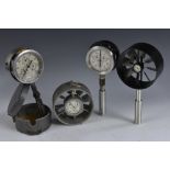 An 4" anemometer, by Davis of Derby, 2cm register, 21.