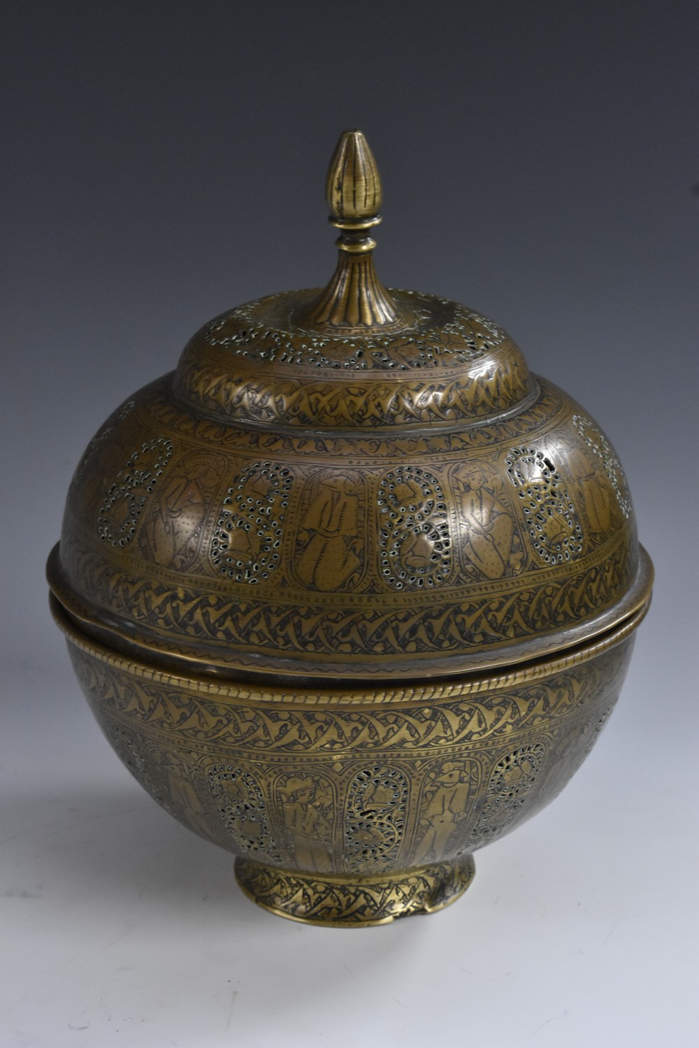 A 19th century Indian globular censer,