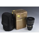 Photography - A Nikkor AF-S 14 - 24mm f2.8 wide angle zoom lens, CL-M3 case, manual, boxed.