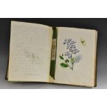 An early Victorian lady's commonplace book, belonging to M.M.