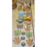 Wade - various Wade trinket dishes, twin handled vase, another smaller, a treasure chest box,