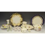Ceramics - a set of six Royal Doulton dessert plates; a Hammersley breakfast set;
