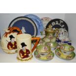 Ceramics - continental tea service,