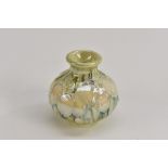 A contemporary Moorcroft Chelsea Works lustre miniature vase,