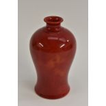 A Bernard Moore inverted baluster shoulder vase,