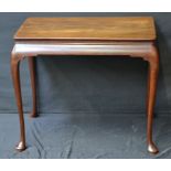 An 18th century design Irish mahogany silver table