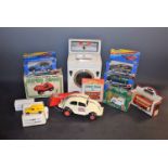 Toys and Juvenalia - a Casdon Luxury toy washing machine; Herbie Goes to Monte Carlo; Super Buggy,