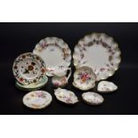 Ceramics - Royal Crown Derby Royal Antoinette pattern plate;