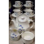 A Royal Doulton Minerva pattern tea service