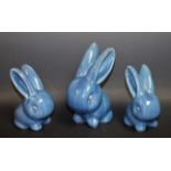 A Denby Danesby Ware blue Marmaduke rabbit; others, c.