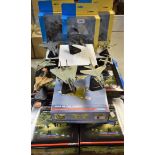 Model Aircraft - Corgi Predators of the Skies series including Junkers Ju87, Douglas Dauntless,