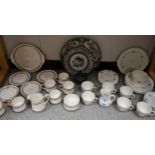 Ceramics - a Paragon Belinda pattern six setting coffee/tea set; another,