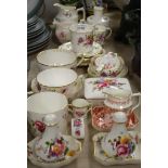 Royal Crown Derby Posies including vase, trinket dishes, jug,