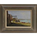 Terence Storey (bn 1923) Wells-Next-the-Sea signed, oil on board,