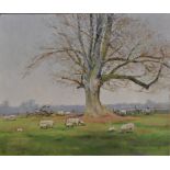 Terence Storey (bn 1923) On the Way to Bakewell signed, oil on board, 25.5cm x 35.