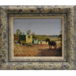 Terence Storey (bn 1923) Country Seat signed, oil on board, 20cm x 25.