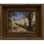 Terence Storey (bn 1923) St John Terrace, Derby signed, oil on board,